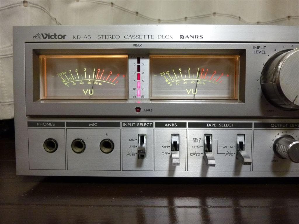 VICTOR ビクター カセットデッキ KD-A5 修理済 全機能動作 極美品