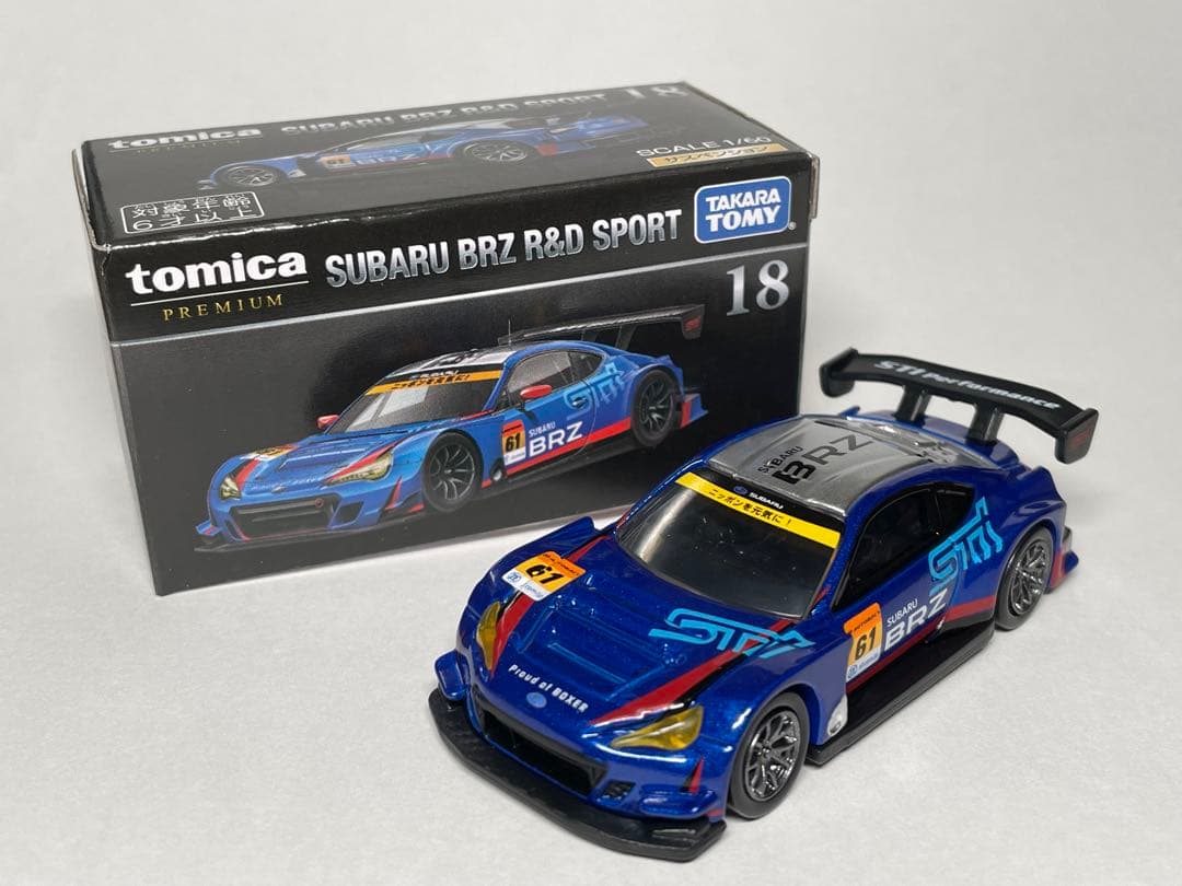 不良エラー品】トミカプレミアム SUBARU BRZ R&D SPORT - メルカリ
