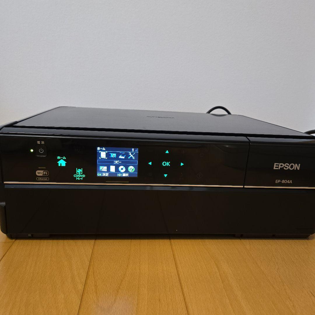 EPSON EP-804A インクジェットプリンター　ジャンク品 Yahoo!オークション -「ep-804a ジャンク」の落札相場・落札価格