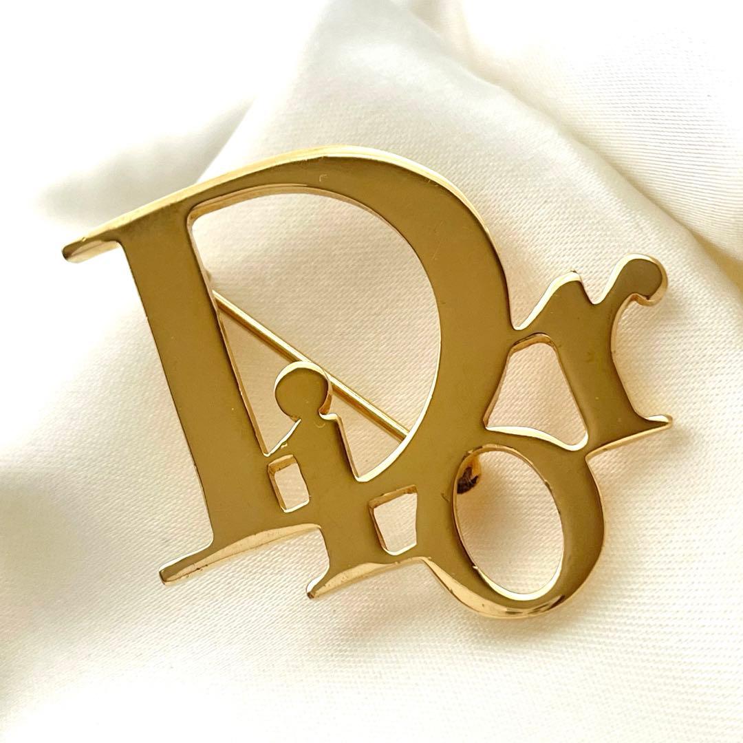 希少 Christian Dior ブローチ　ロゴ　ヴィンテージ　ディオール WS9376-1.jpg?v=1727261659