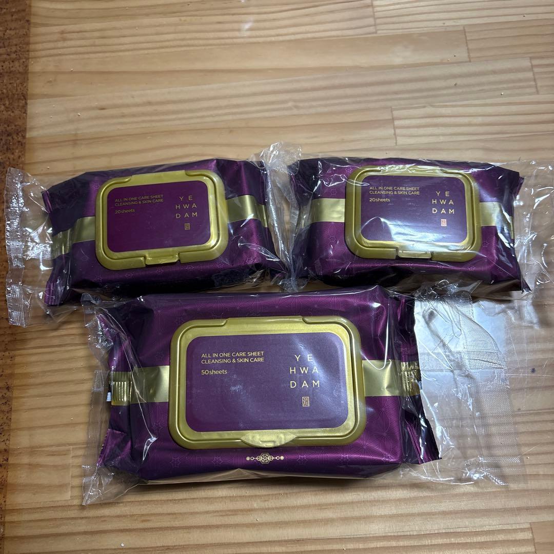 ザ フェイスショップ イェファダムオールインワンケアシート DX セット