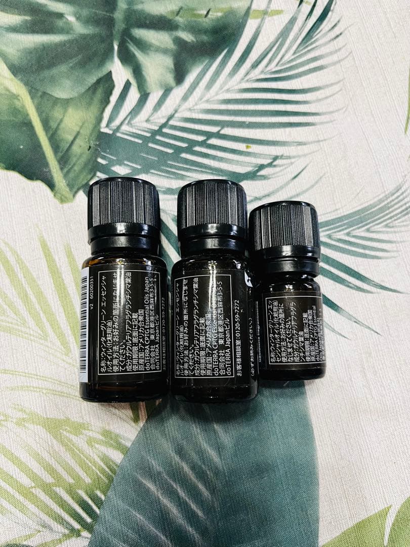doTERRA Wintergreen エッセンシャルオイル 3本セット