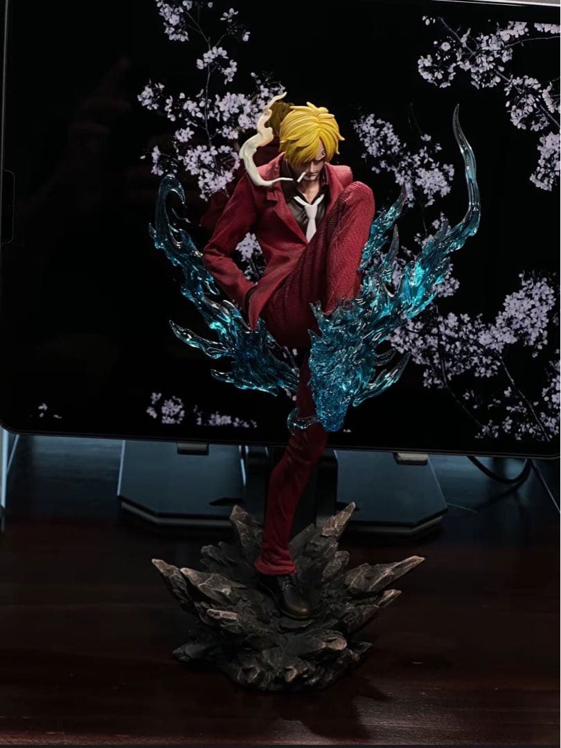 ワンピース サンジ フィギュア 塗装済み完成品 ガレージキット - メルカリ