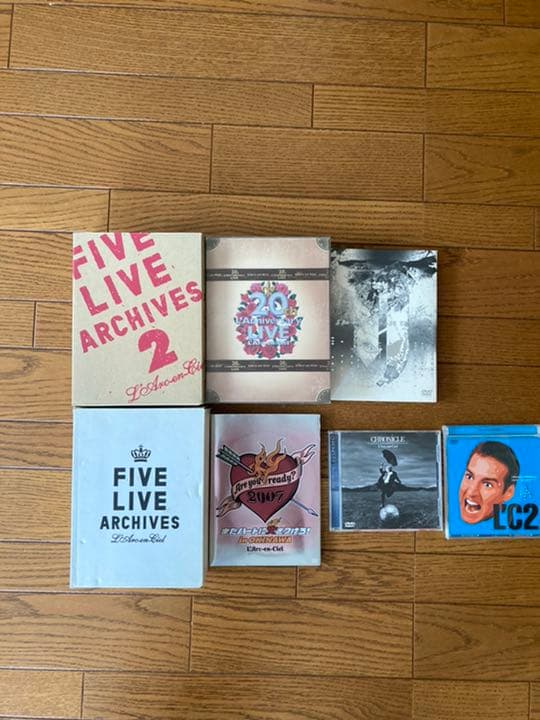 ※バラ売可能※ L'Arc〜en〜Ciel FIVE LIVE ARCHIVES バラ売可能※ L'Arc〜en〜Ciel FIVE LIVE ARCHIVES バラ売可能