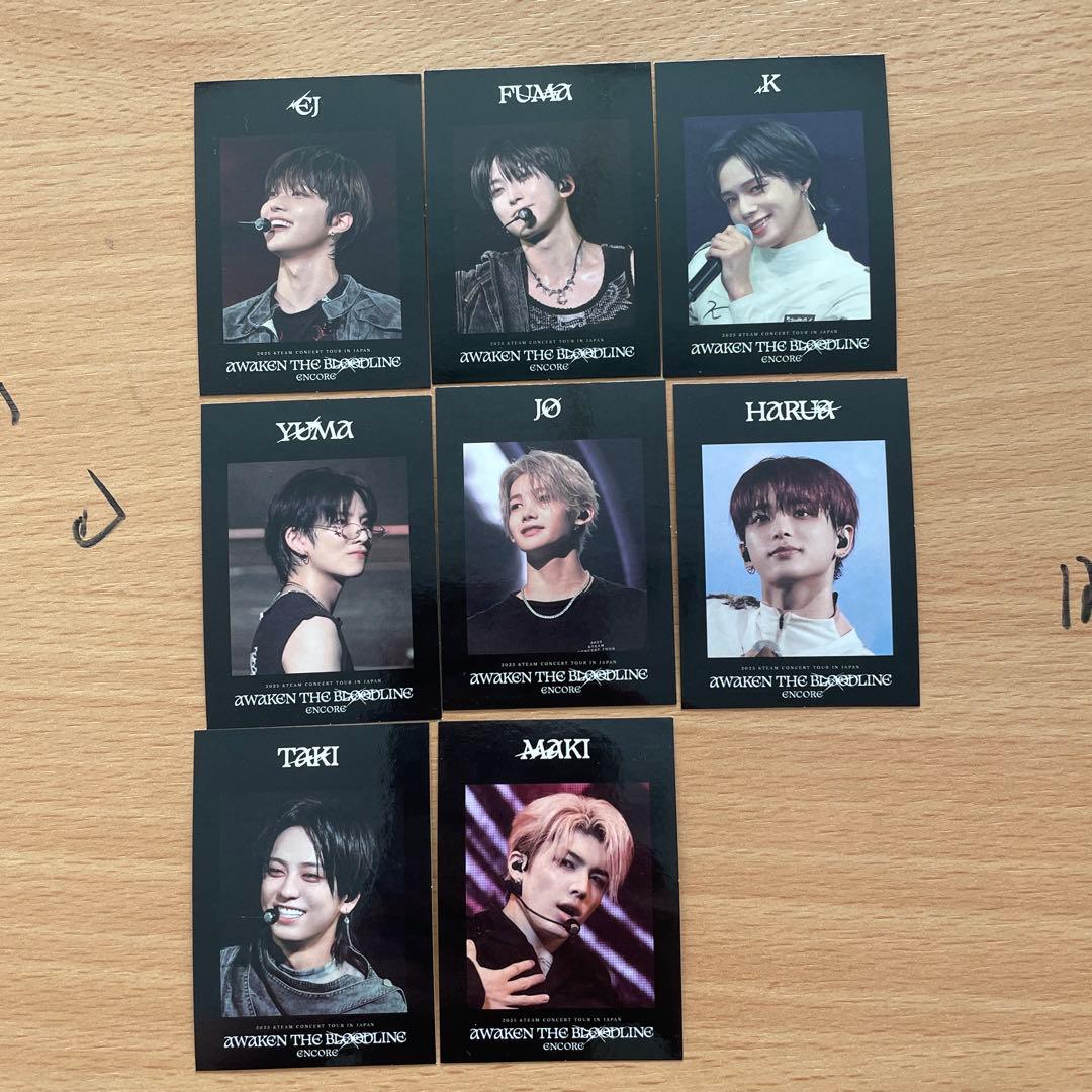 &TEAM ATB アンコン フーディトレカ アプグレ特典ステッカー セット