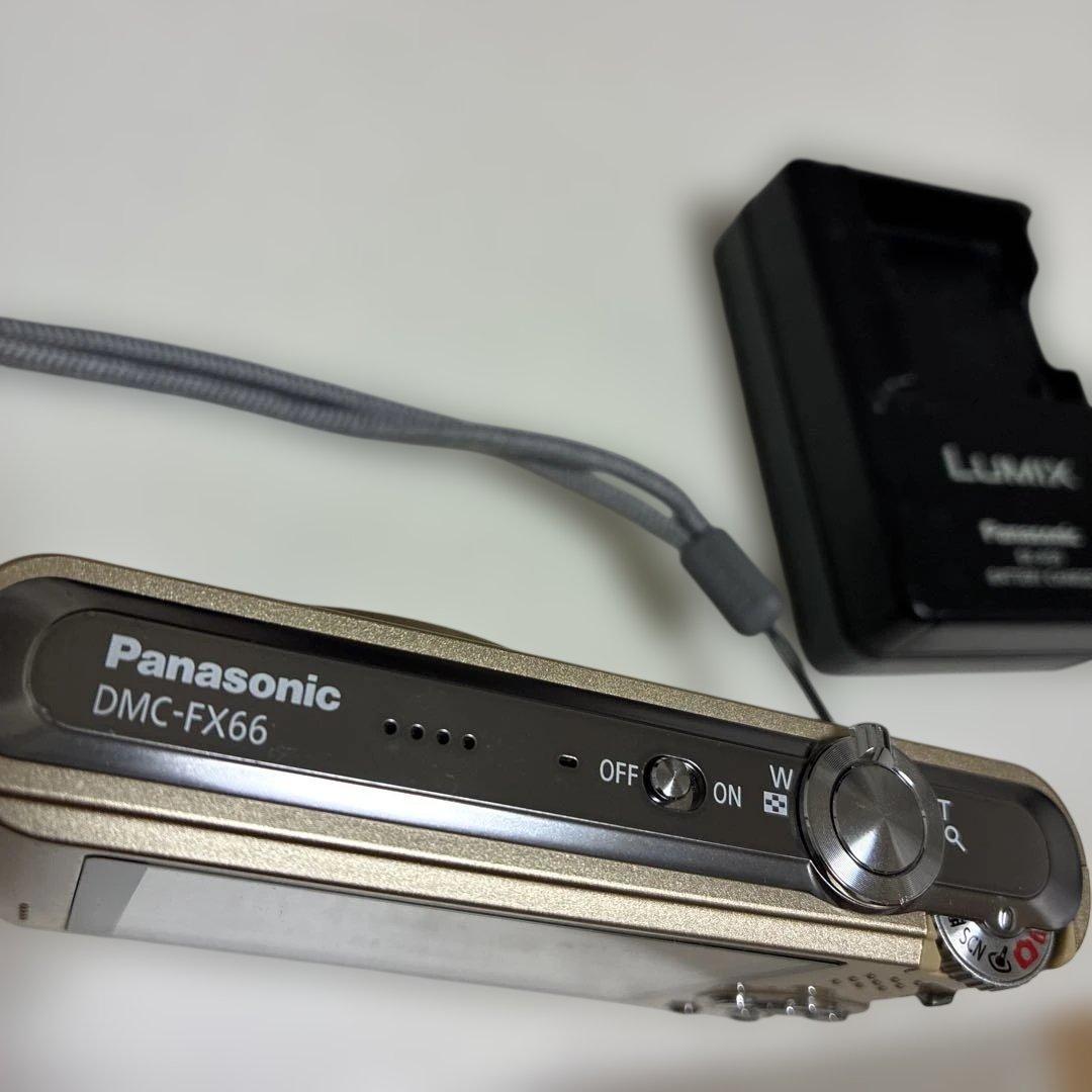 LUMIXデジタルカメラ14メガピクセルゴールドPanasonic - メルカリ