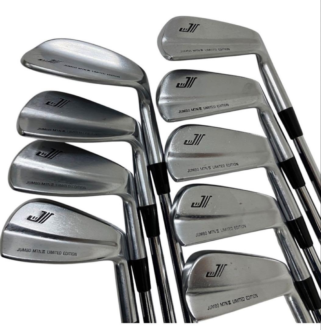 稀少限定品！ジャンボ尾崎 MTN3 LIMITED EDITION アイアン9本 - メルカリ