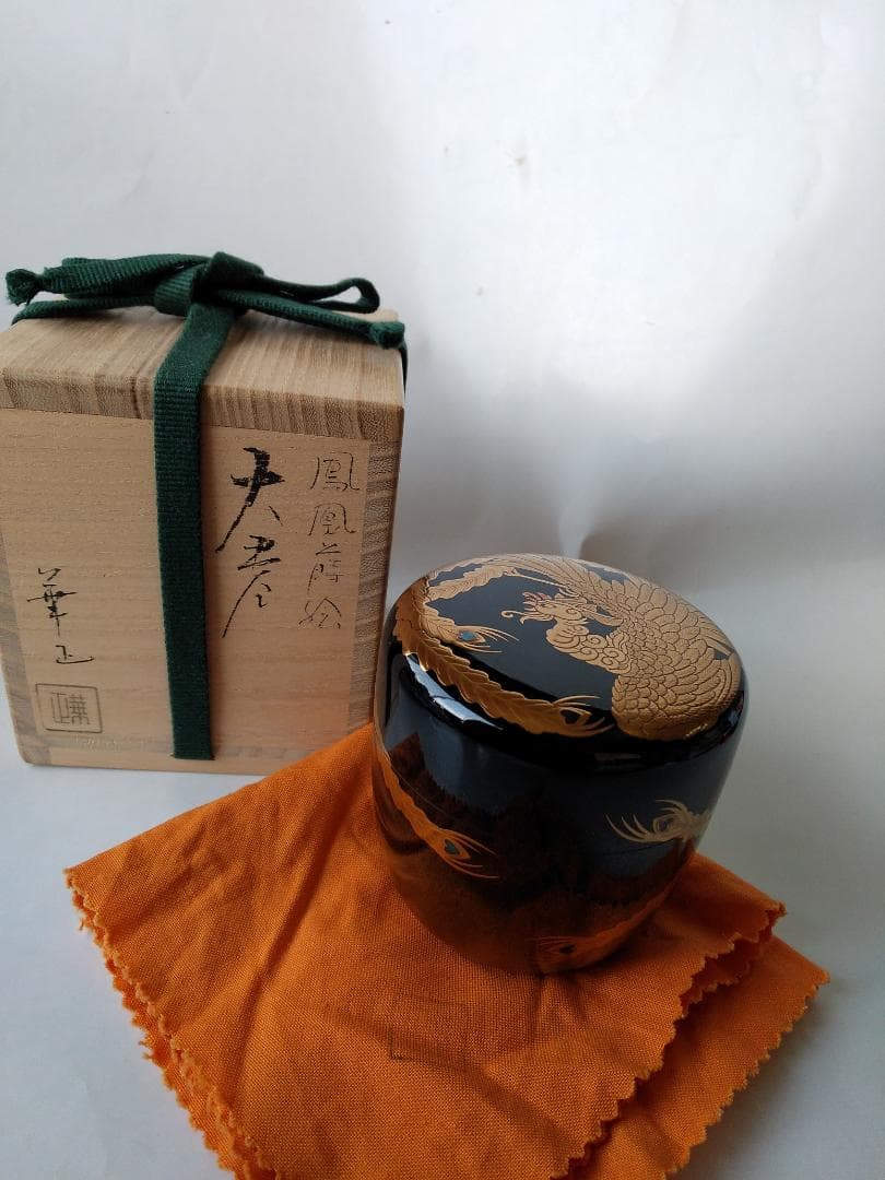 吉田華正 作 鳳凰蒔絵 大棗 螺鈿細工 共箱 共布 栞 漆器 棗 茶道具 新品 2026年最新】華正 棗の人気アイテム - メルカリ