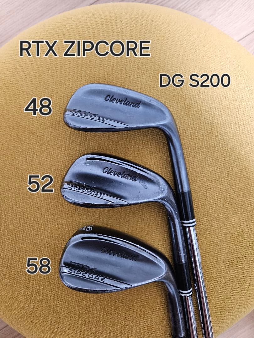 クリーブランドRTX4 48 / 52 / 58 3本セット