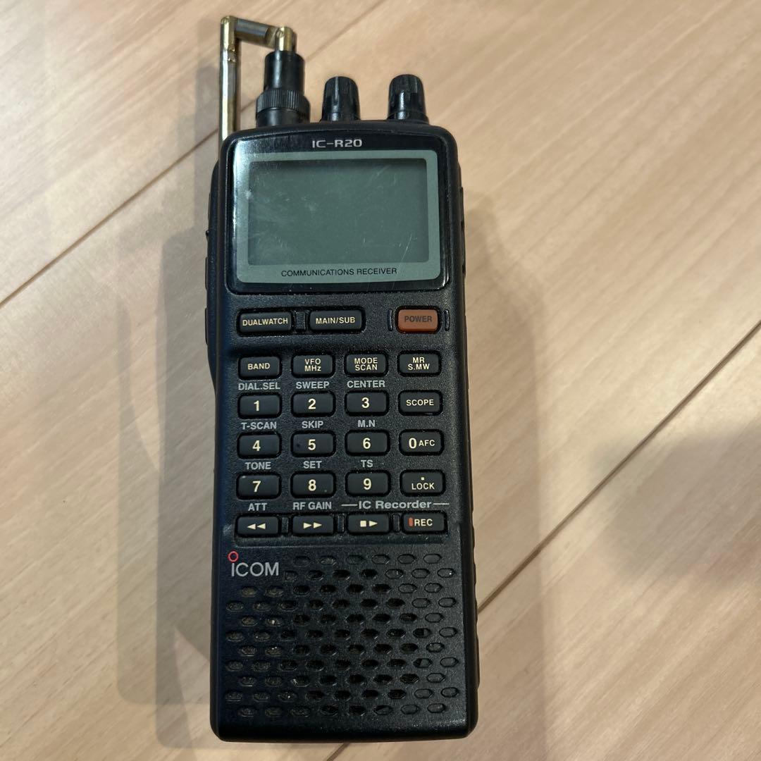 ICOM IC-R20 コミュニケーション受信機 ジャンク - メルカリ