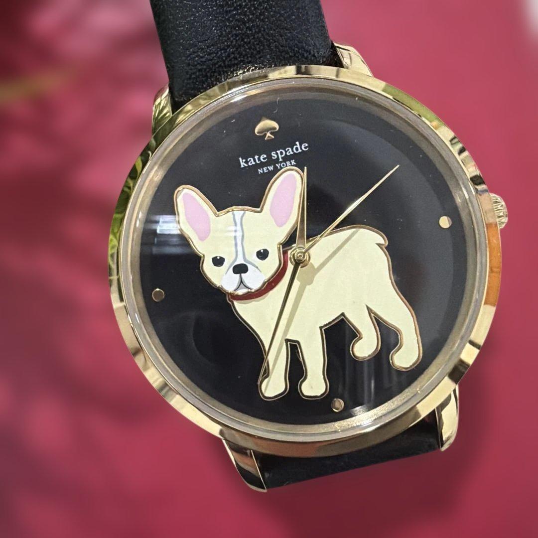 kate spade 腕時計 ドッグ フレンチブル - メルカリ