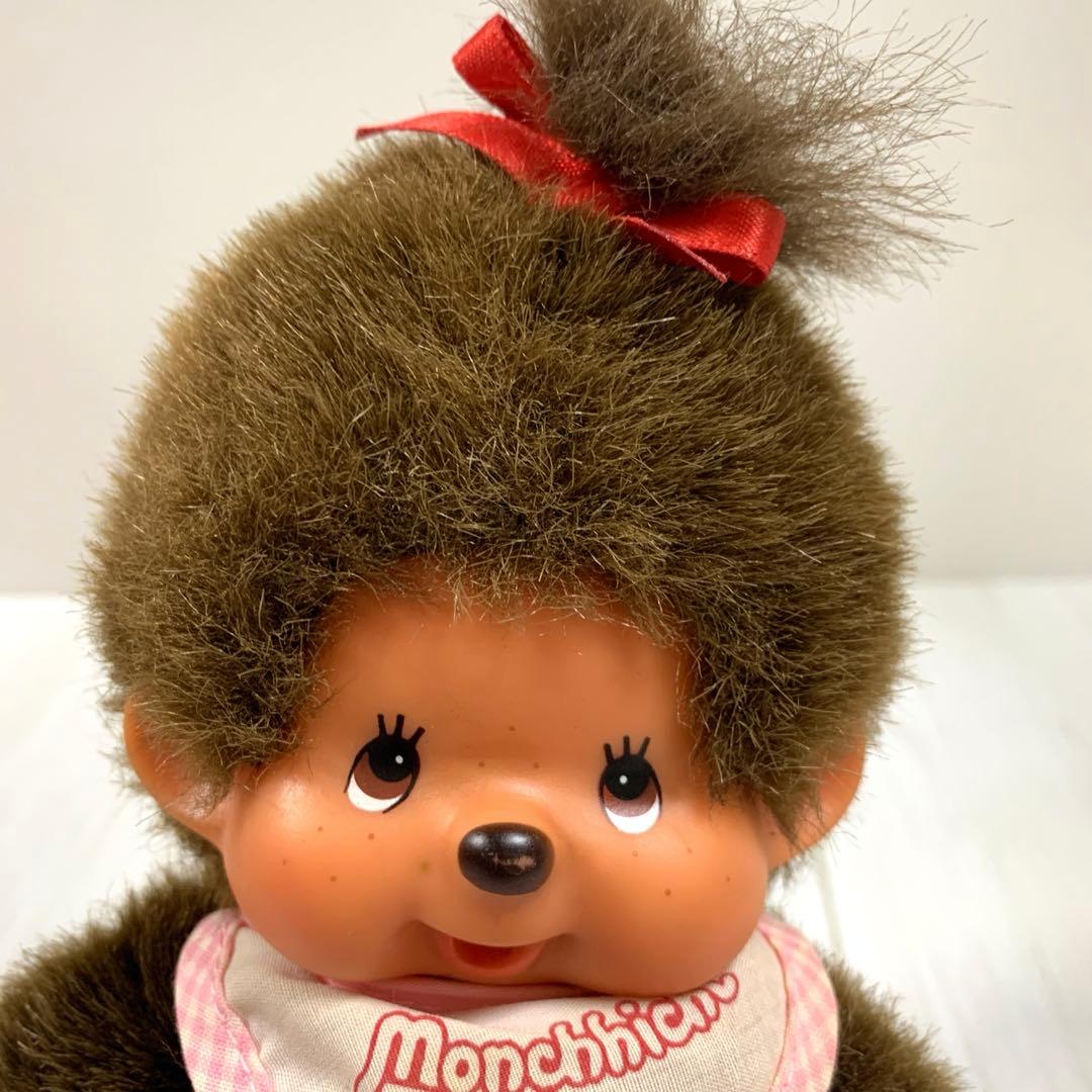 Y☆ 昭和レトロ モンチッチ ぬいぐるみ 女の子 約20cm セキグチ - メルカリ