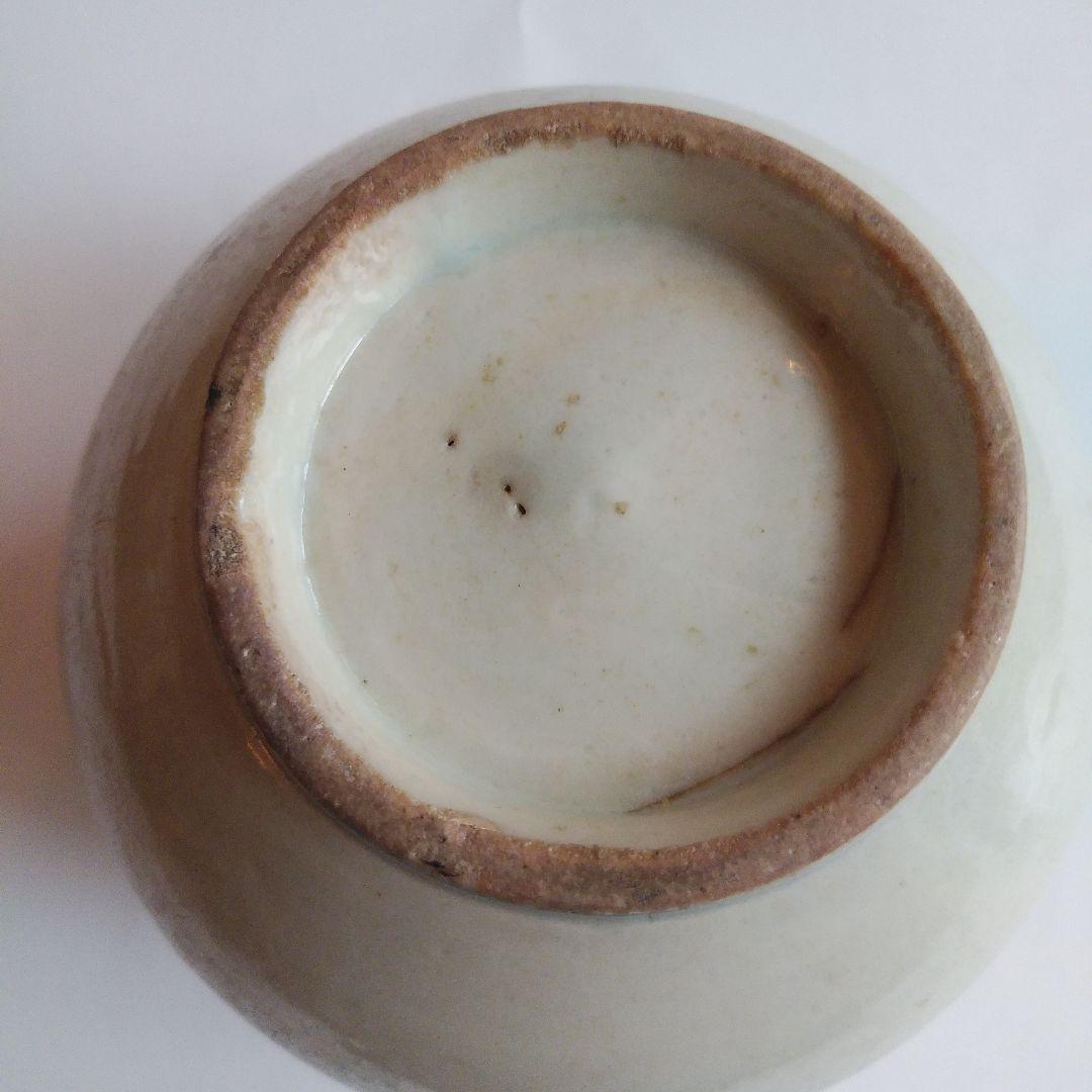 李朝分院染付壽字文丸壺工芸品陶芸古伊万里古美術中国青花|mercari