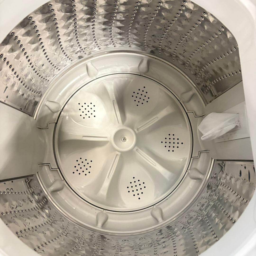 757 2022年製 洗濯機 5.5キロ 小型 一人暮らし ホワイトカラー 綺麗