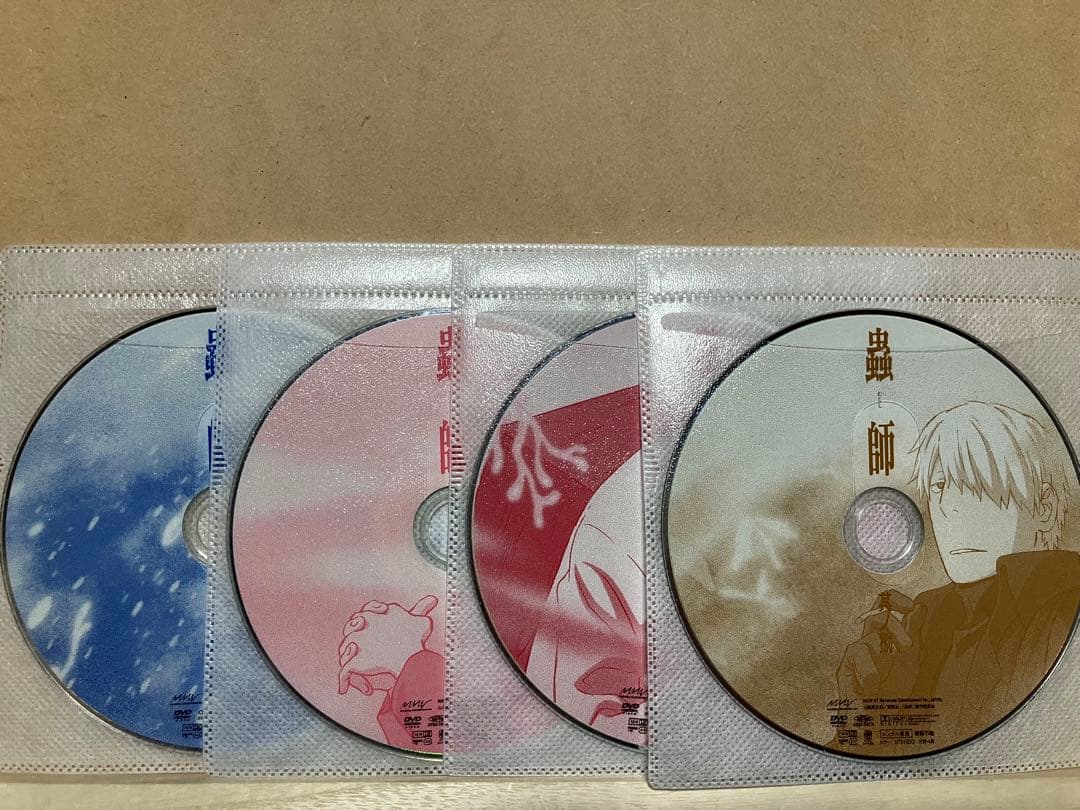 蟲師/全9巻　蟲師続章/全11巻　特別編/全2巻　DVDレンタル版アニメ全22巻