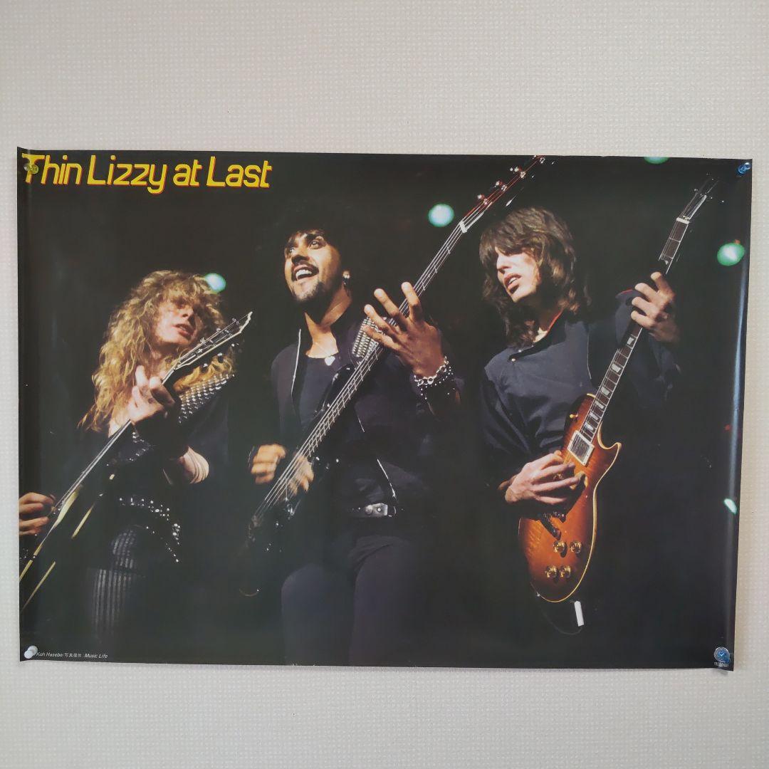 【貴重】ThinLizzy at Last B2ポスター 貴重】ThinLizzy at Last B2ポスター - メルカリ