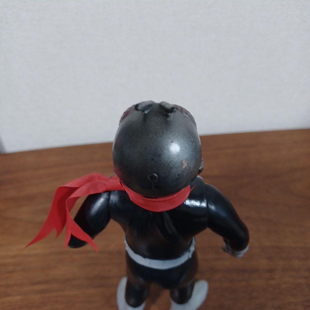 無版権 通称「盆踊りライダー」パチモノ希少美品ソフビフィギュア