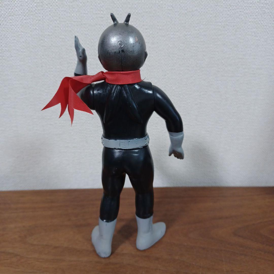 無版権 通称「盆踊りライダー」パチモノ希少美品ソフビフィギュア