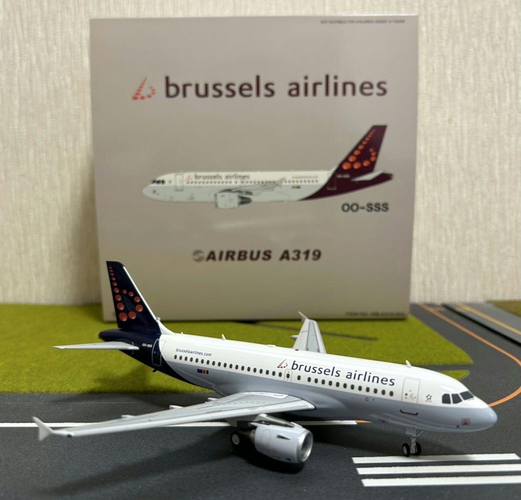 日本に馴染みはありませんが…ブリュッセル航空 エアバス A319 - メルカリ