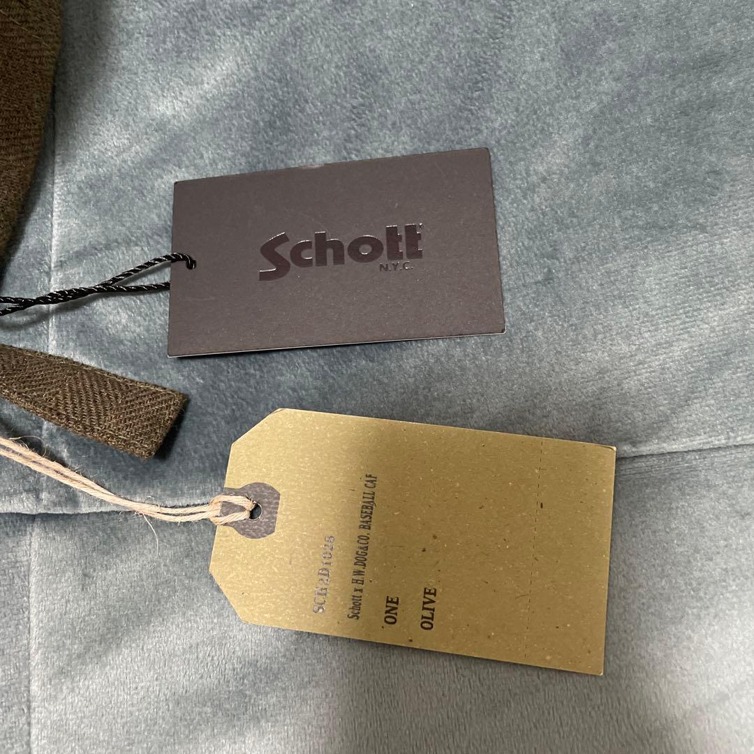 SCHOTT × THE H.W.DOG&CO. 25AW限定コラボキャップ