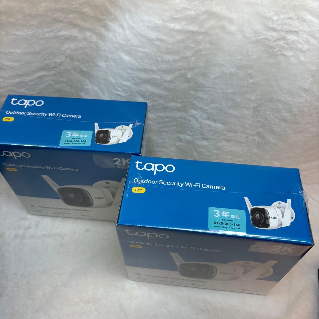 未使用未開封品 シュリンク付き Tapo TC65 屋外用セキュリティカメラ