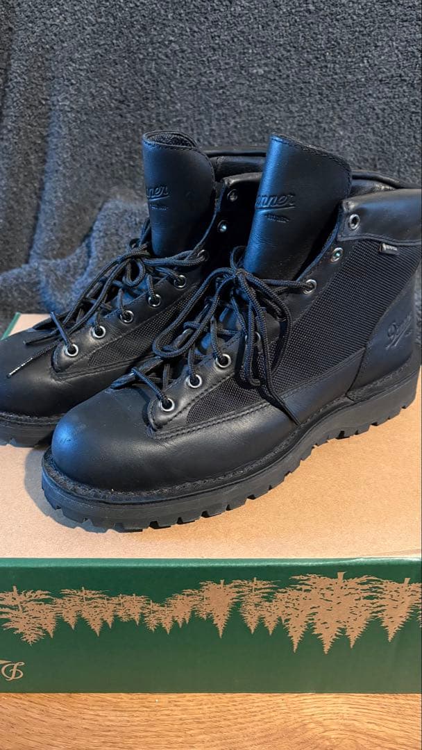 【期間限定価格】美品　Danner ブーツ　天然皮革　GORE-TEX 27cm Danner（ダナー） ワークブーツ 本革 ゴアテックス DANNER Quarry USA