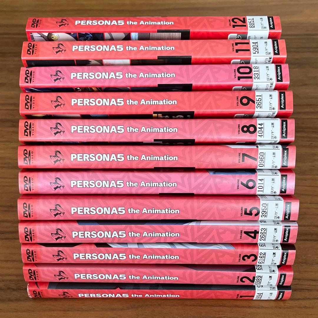 ペルソナ5 DVD 全12巻 全巻セット - メルカリ