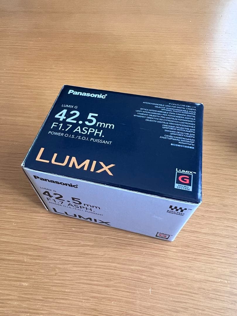 【美品】Panasonic LUMIX G 42.5mm/ F1.7 ASPH.