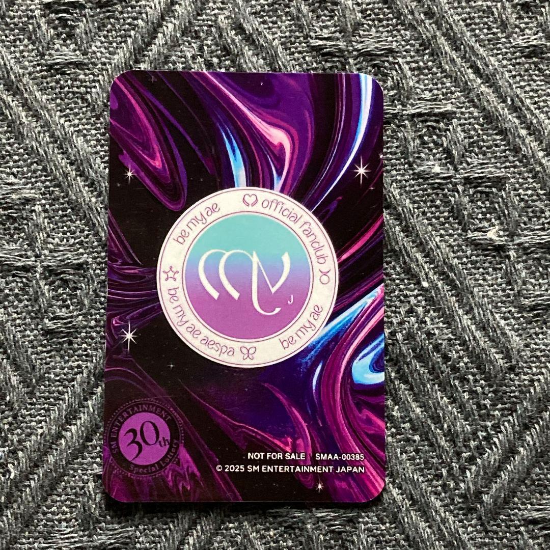 aespa ジゼル SPECIAL抽選会 SMTOWN FC 30th トレカ