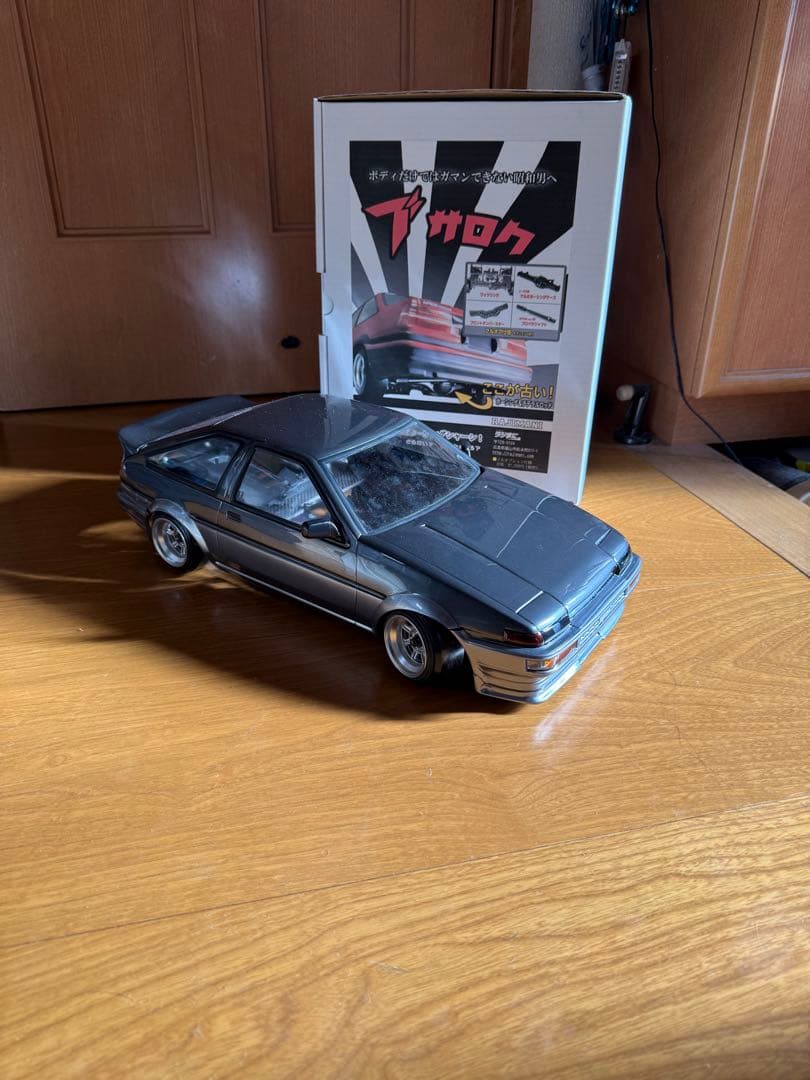 ブサロクフルオプション　谷口信輝選手のAE85風ボディ付き ブサロクフルオプション 谷口信輝選手のAE85風ボディ付き 谷口信輝選手の「