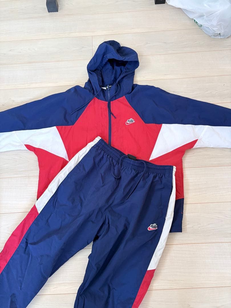 Nike ナイロンジャケット・パンツセット ナイキ NIKE 上下セットアップ ナイロン ジャケット パンツ (Nike