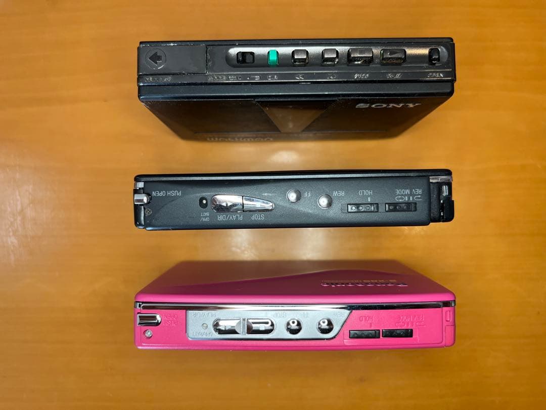 Sony WM−550C 、Panasonic RQ-S33＆S15 ジャンク Sony WM−550C