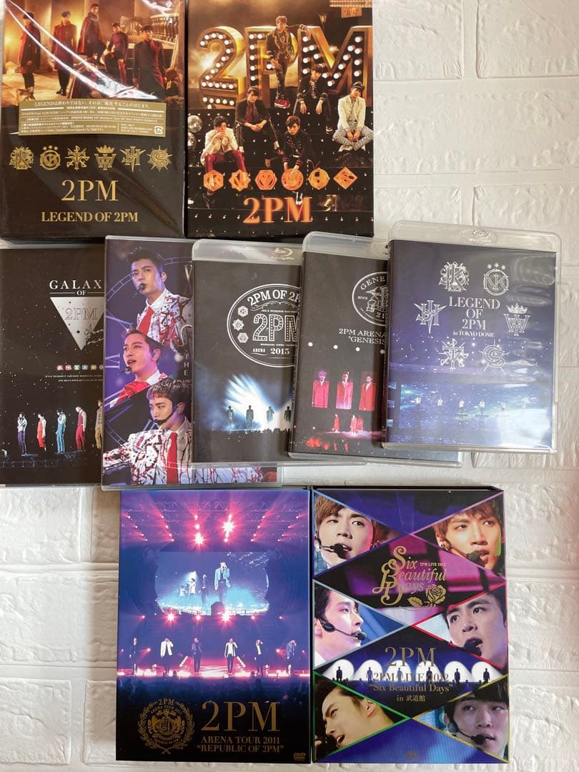 2pm まとめ売り　9枚！ライブDVD Blu-ray 2pm まとめ売り 9枚！ライブDVD Blu-ray 2pm まとめ売り 9枚！ライブ