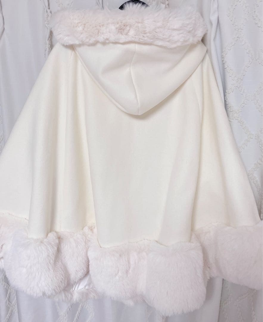 MARS】 ポンチョ ケープコート ホワイト 白 マーズ 量産型 新品未使用