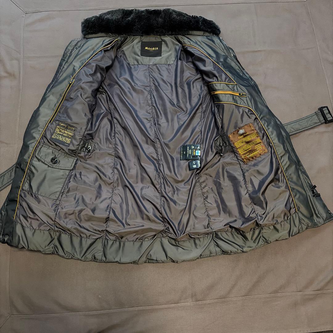 ムーレーダウンコート 伊勢丹限定 ［KURO］クロ ブラウン サイズ44