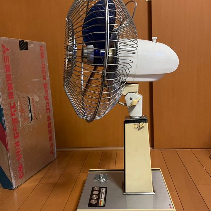 昭和レトロ 三菱電機 コンパック 扇風機 R30-W9 箱あり - メルカリ