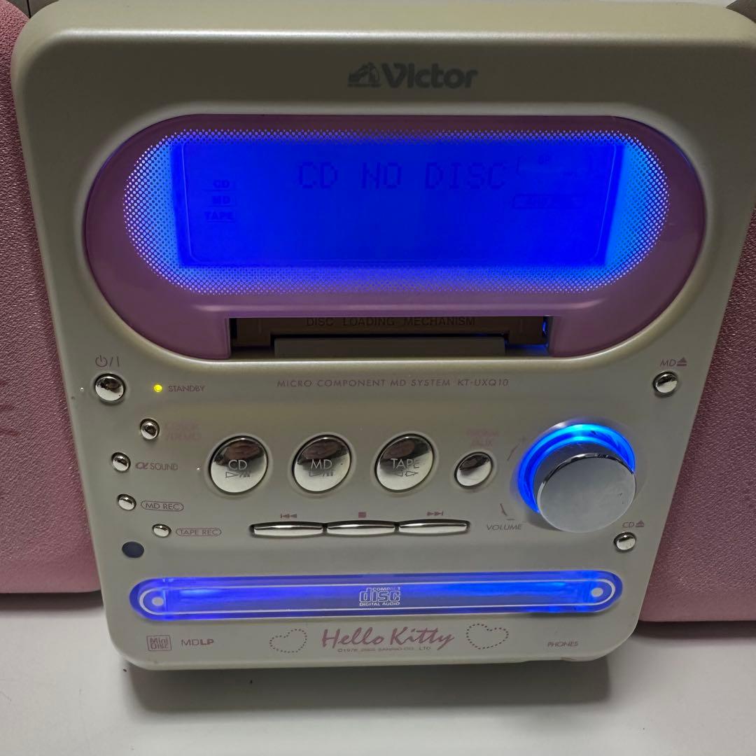 希少】Victor KT-UXQ10 ハローキティCD MD カセットコンポ - メルカリ