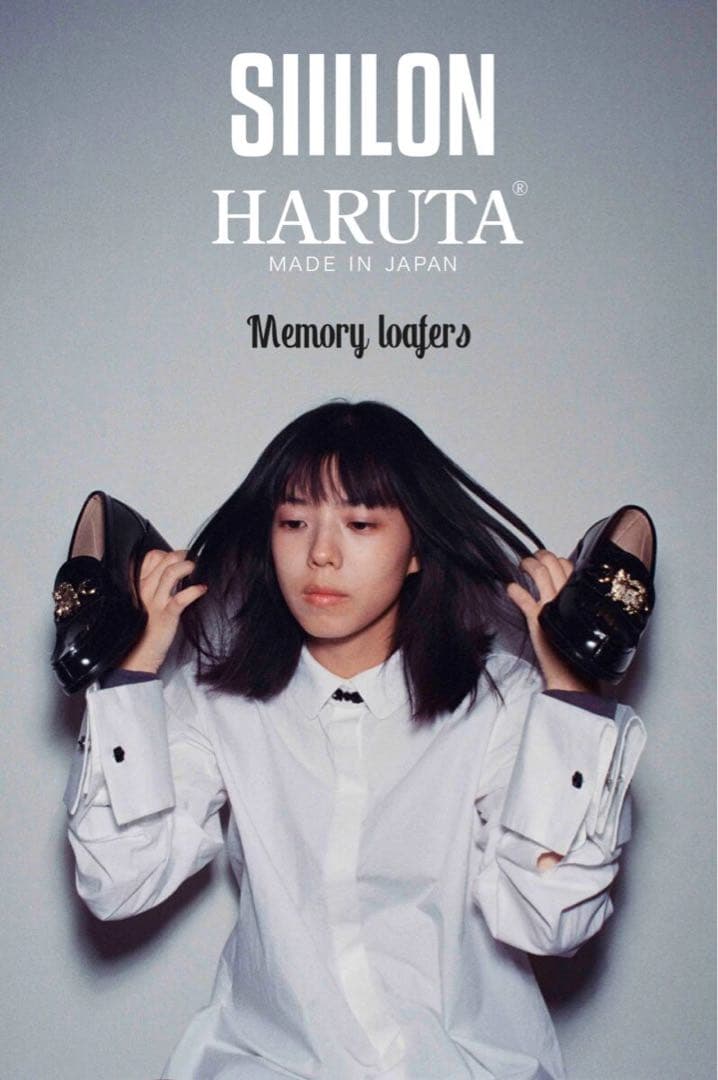 SIIILON × HARUTA memory loafers “Bella”