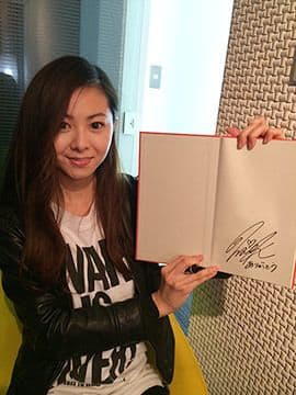 直筆サイン入り☆倉木麻衣カンボジア寺子屋プロジェクト絵本STAND BY