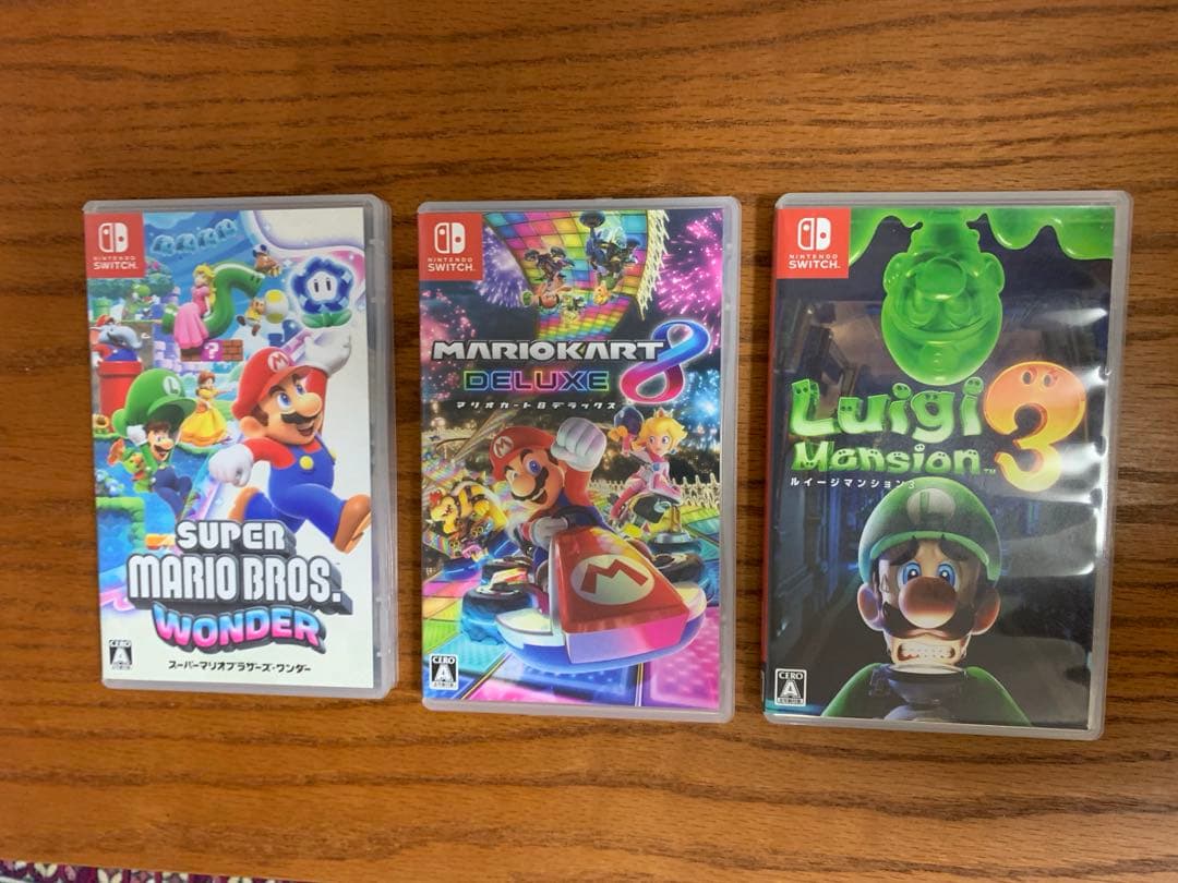 スイッチゲーム3本セット Nintendo Switch ゲームセット 3本 Nintendo switch ソフト 3点セット