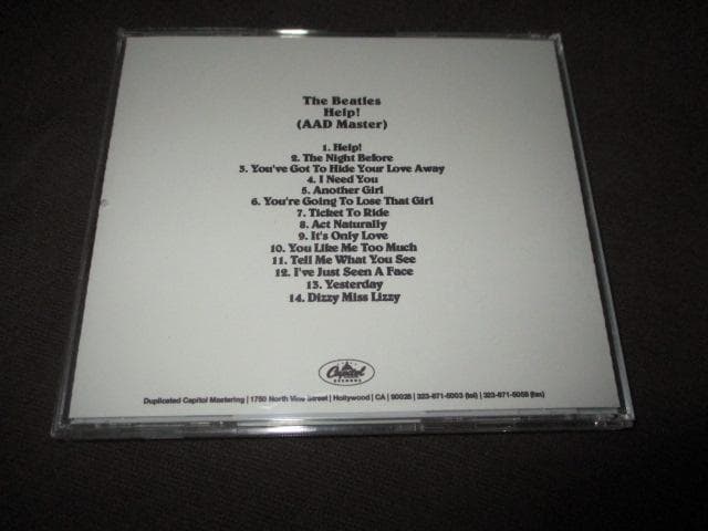Beatles Help! (RARE!! AAD Master送料込み) - メルカリ