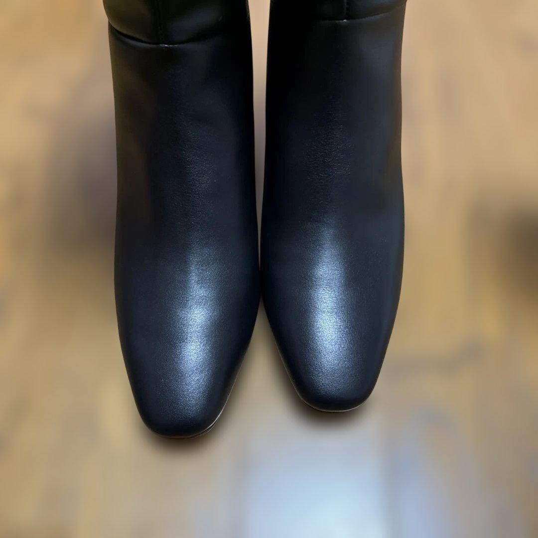 新品　ダイアナ　DIANA 定番　ソフトスクエアトゥ　ロングブーツ　24.0cm