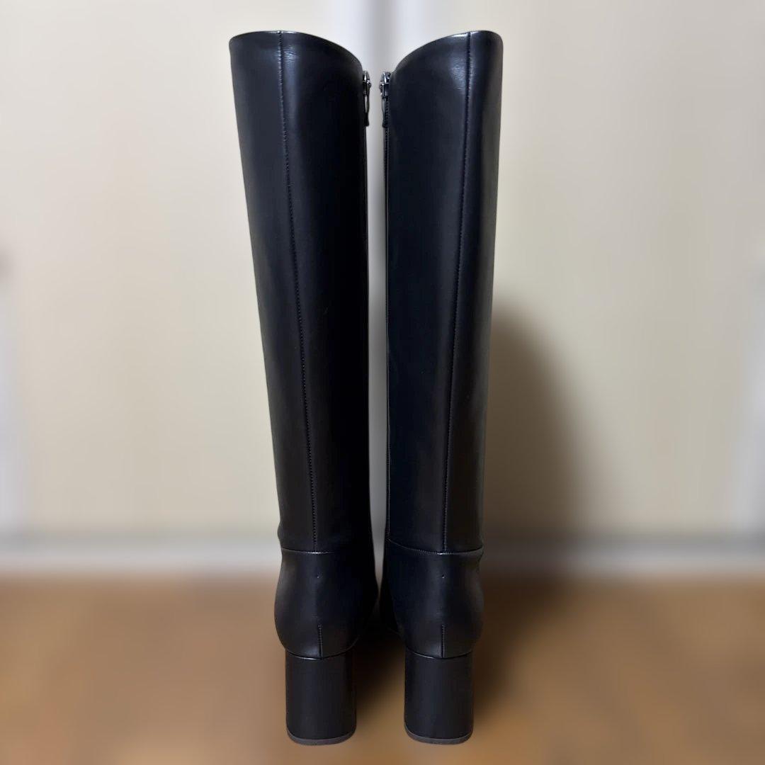 新品　ダイアナ　DIANA 定番　ソフトスクエアトゥ　ロングブーツ　24.0cm