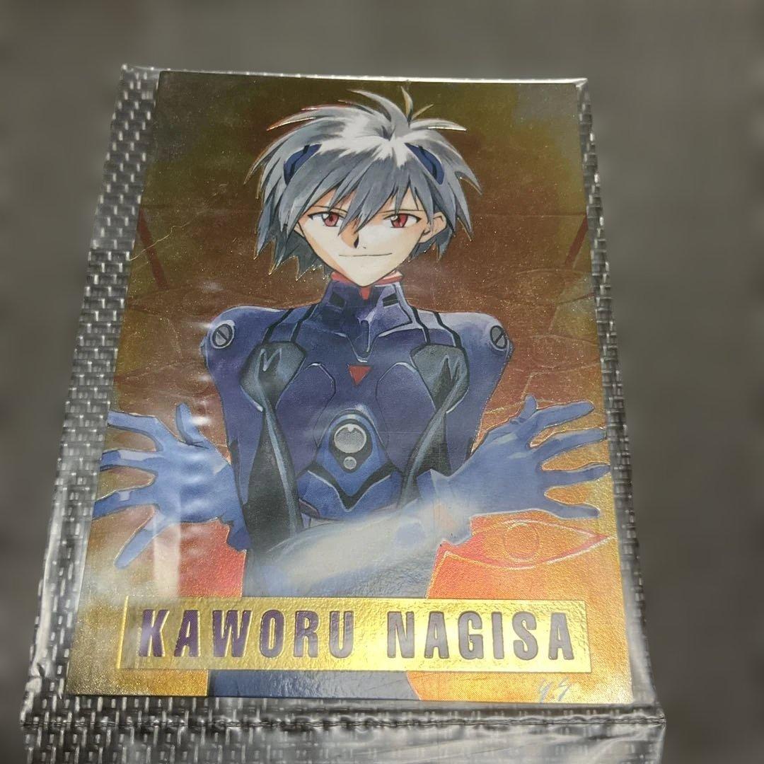 カードダスマスターズ　エヴァンゲリオン　渚カヲル　抽選 渚カヲル プラチナver特製カード 貞本義行 カードダスマスターズ 新