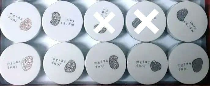 enoi AW milk magnet 8個セット エノイ ミルクマグ 寒色 - メルカリ