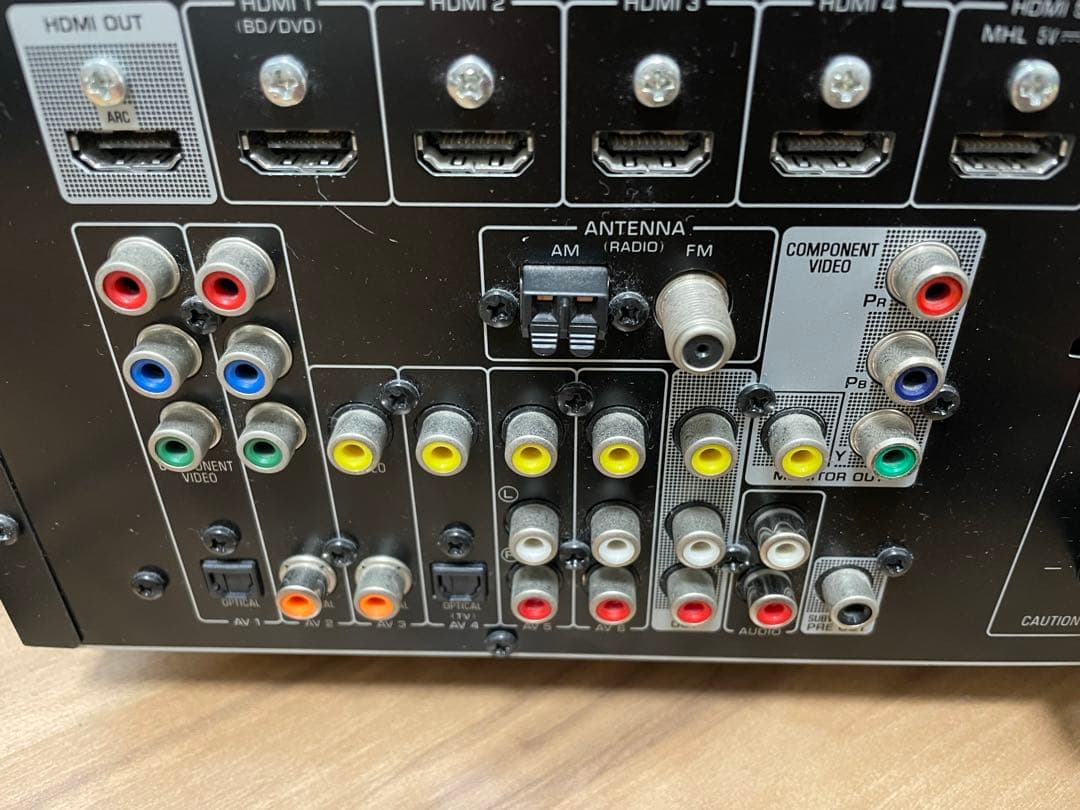 ヤマハ AVレシーバー 5.1ch Airplay/RX-V475 リモコン付き