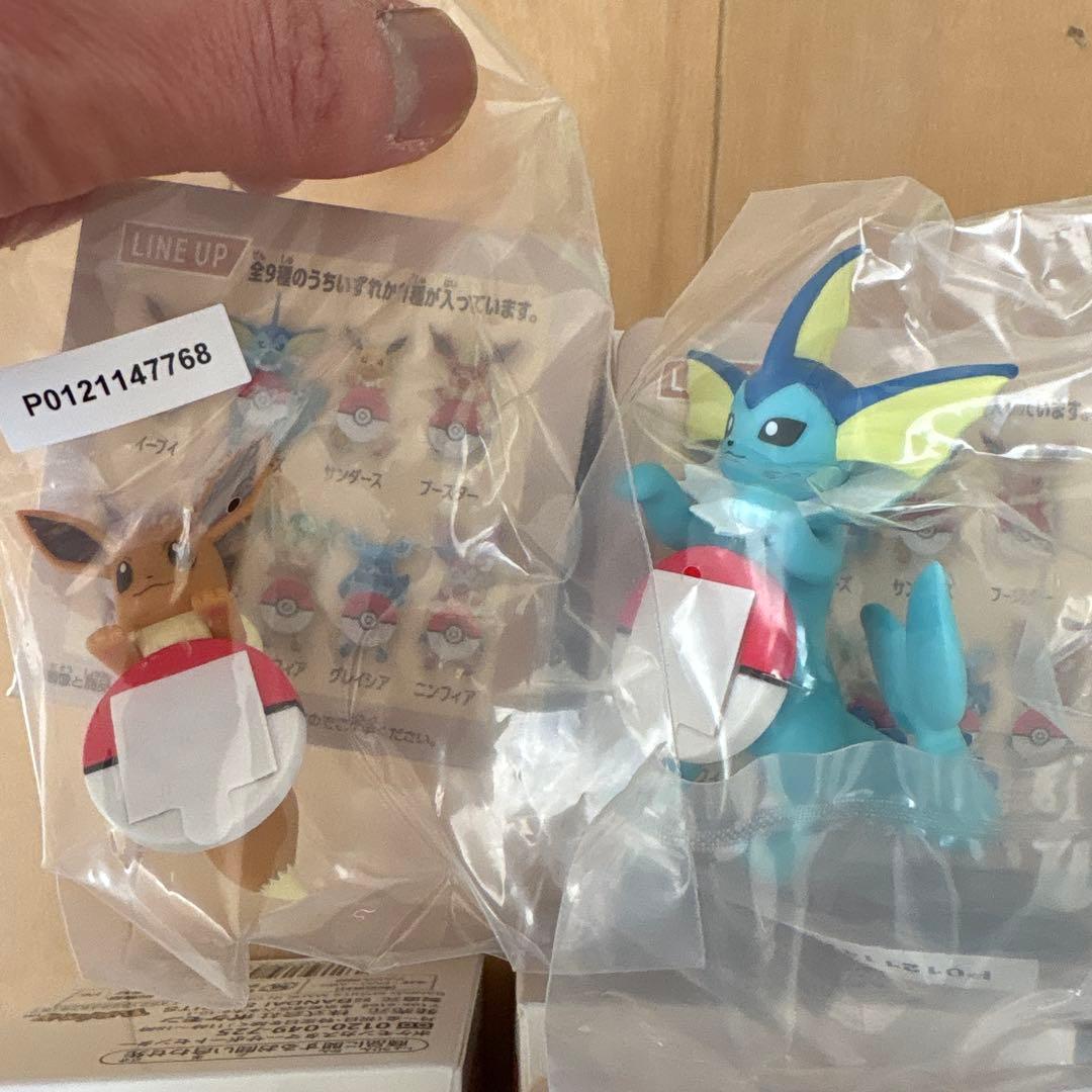 コンプリート‼️ポケモン1番くじ F賞街歩きちらりんフレンズ全9種