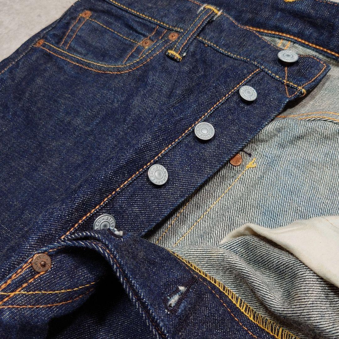 EVISU エヴィス カモメデニム 濃紺 耳付 2001 No.2 W36 - メルカリ