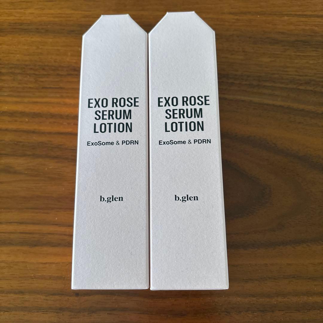 b.glen EXO ROSE SERUM LOTION 2本セット - メルカリ