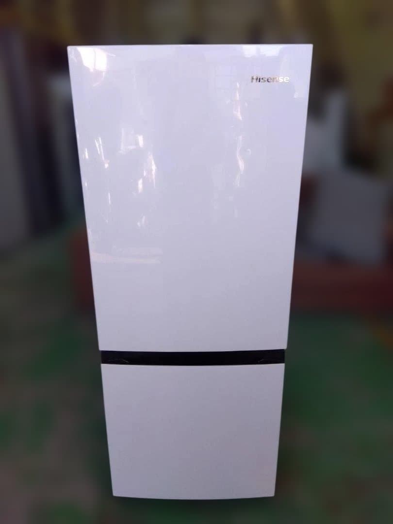 Hisense ホワイト2ドア冷蔵庫　2020年製　S5 冷蔵庫 ホワイト HR-B12HW [幅47.5cm /124L /2ドア /右開きタイプ